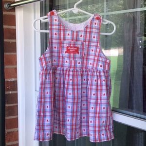 Oshkosh Plaid Jumper Dress